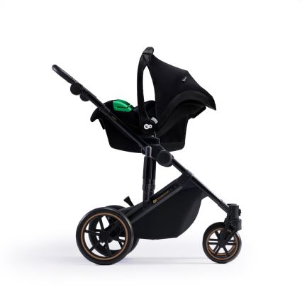 KINDERKRAFT SELECT - Universaalne vanker 3-ühes PRIME 2 Premium Dark roheline + turvatool
