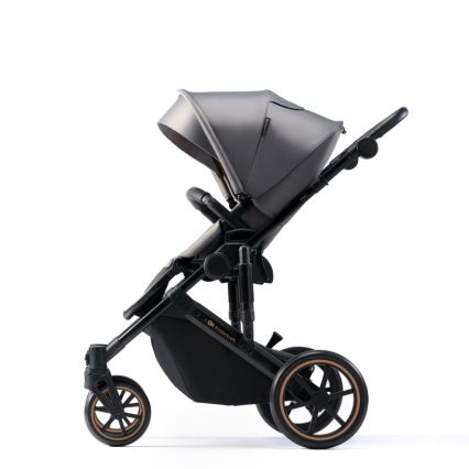KINDERKRAFT SELECT - Universaalne vanker 3-ühes PRIME 2 Premium Shadow hall + turvatool