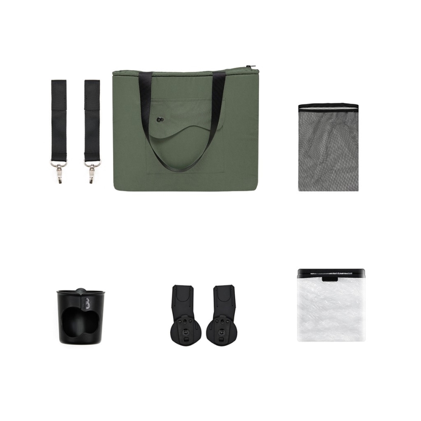 KINDERKRAFT SELECT - YOXI spordi jalutuskäru Mystic roheline