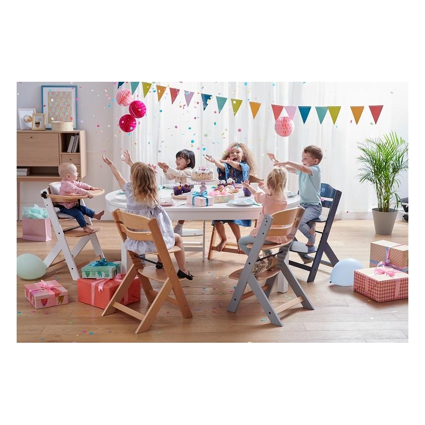 KINDERKRAFT - Söögitool ENOCK valge