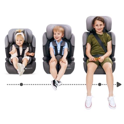 KINDERKRAFT - Turvatool COMFORT UP i-Suurus (76-150 cm) helehall