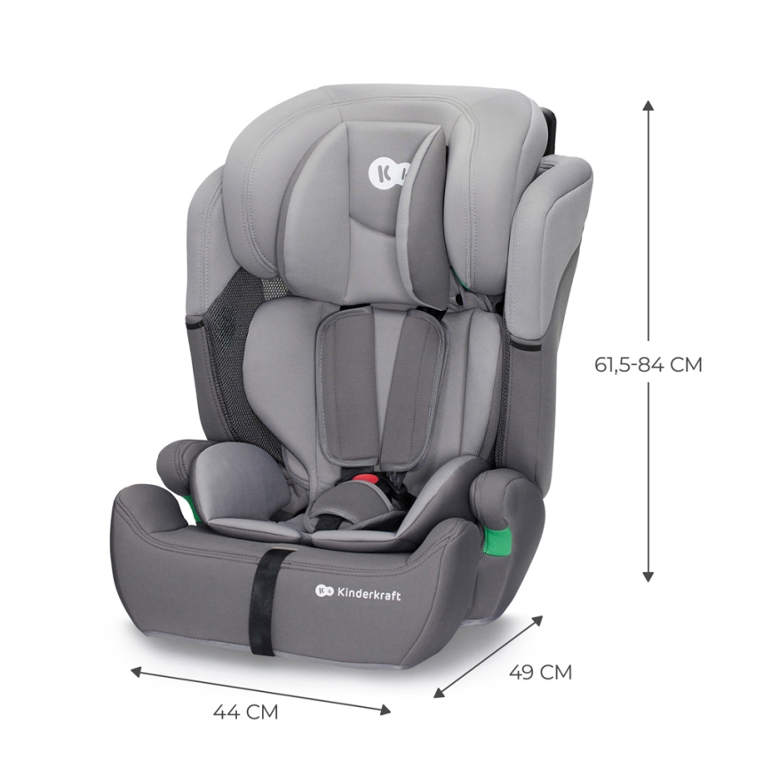 KINDERKRAFT - Turvatool COMFORT UP i-Suurus (76-150 cm) helehall