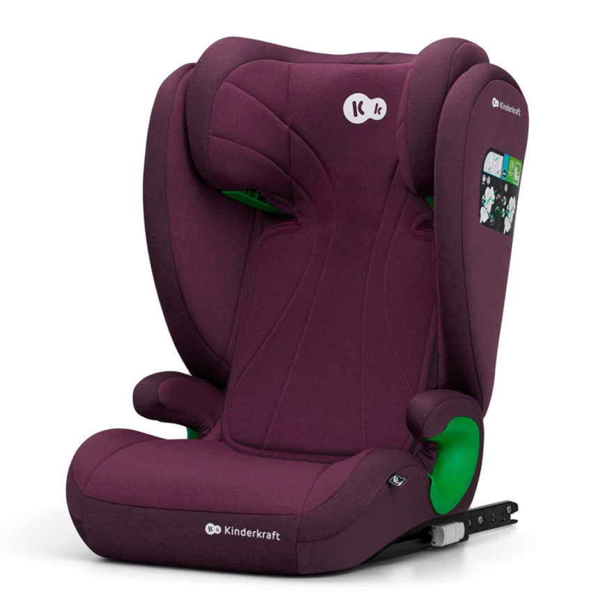 KINDERKRAFT - Turvatool JUNIOR FIX 2 (100-150 cm) Cherry pearl