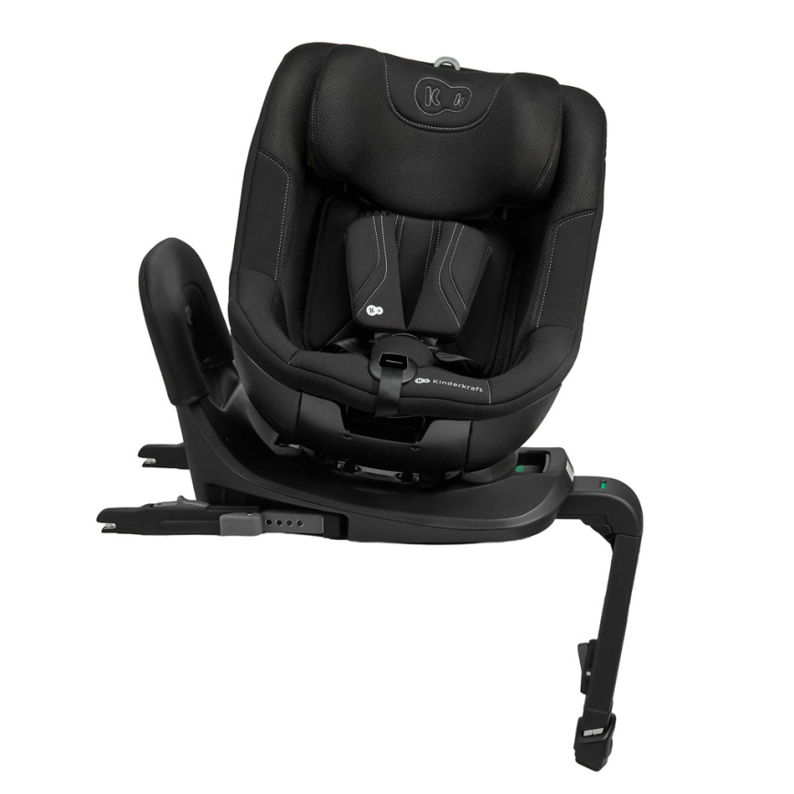 KINDERKRAFT - Turvatool pööratava alusega I-GUARD PRO i-Size 61-105 cm must