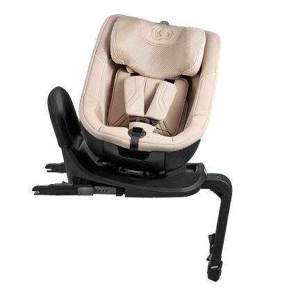 KINDERKRAFT - Pööratava alusega autos turvatool I-GUARD PRO i-Size 61-105 cm beež
