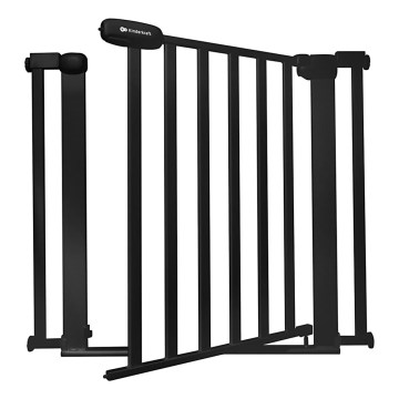 KINDERKRAFT - Turvavärav LOCK&GO 75-103 cm must