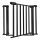 KINDERKRAFT - Turvavärav LOCK&GO 75-103 cm must