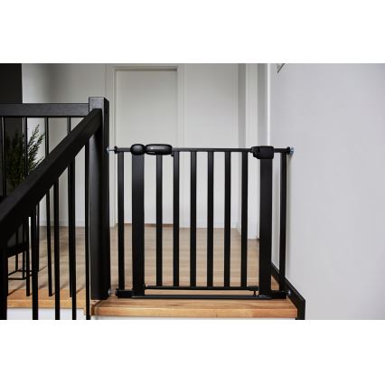 KINDERKRAFT - Turvavärav LOCK&GO 75-103 cm must