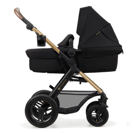 KINDERKRAFT - Universaalne vanker 3-ühes MOOV 2 AIR Pure must + turvatool MINK PRO