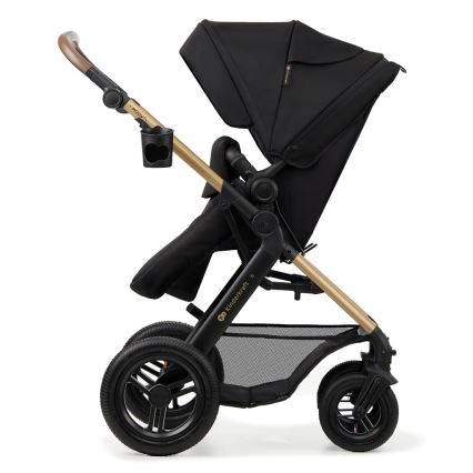 KINDERKRAFT - Universaalne vanker 3-ühes MOOV 2 AIR Pure must + turvatool MINK PRO