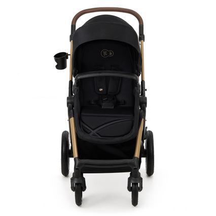 KINDERKRAFT - Universaalne vanker 3-ühes MOOV 2 AIR Pure must + turvatool MINK PRO