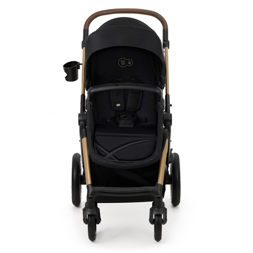 KINDERKRAFT - Universaalne vanker 3-ühes MOOV 2 AIR Pure must + turvatool MINK PRO