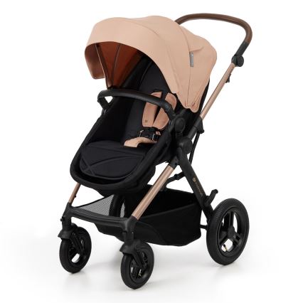 KINDERKRAFT - Universaalne vanker 3-ühes MOOV 2 AIR Sand beež + turvatool MINK PRO