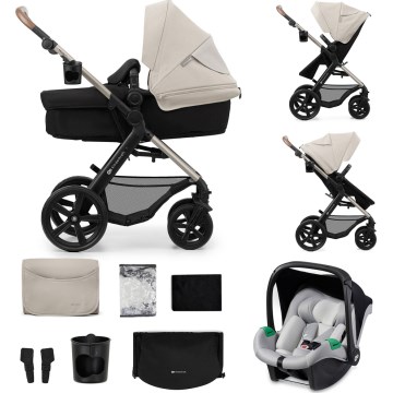 KINDERKRAFT - Universaalne vanker 3-ühes MOOV 2 Moonlight hall + turvatool MINK PRO
