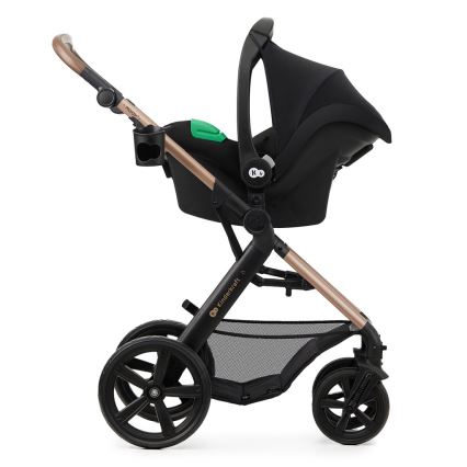 KINDERKRAFT - Universaalne vanker 3-ühes MOOV 2 Sand beež + turvatool MINK PRO