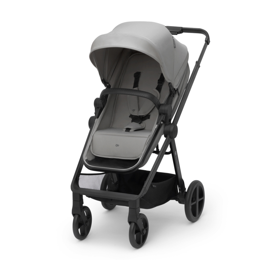 KINDERKRAFT - Universaalne vanker 4v1 NEWLY Klassikaline hall + turvatool MINK PRO koos alusega ISOFIX