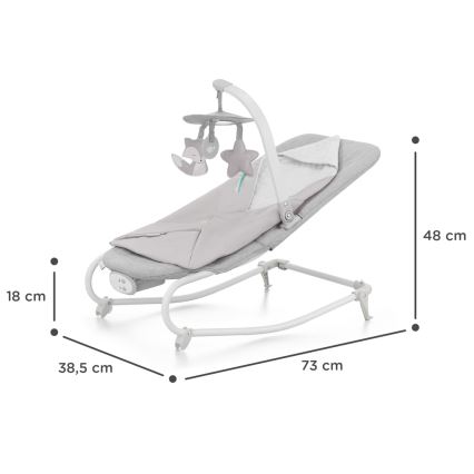KINDERKRAFT - Vibreeriv lamamistool meloodiaga FELIO 2 hall