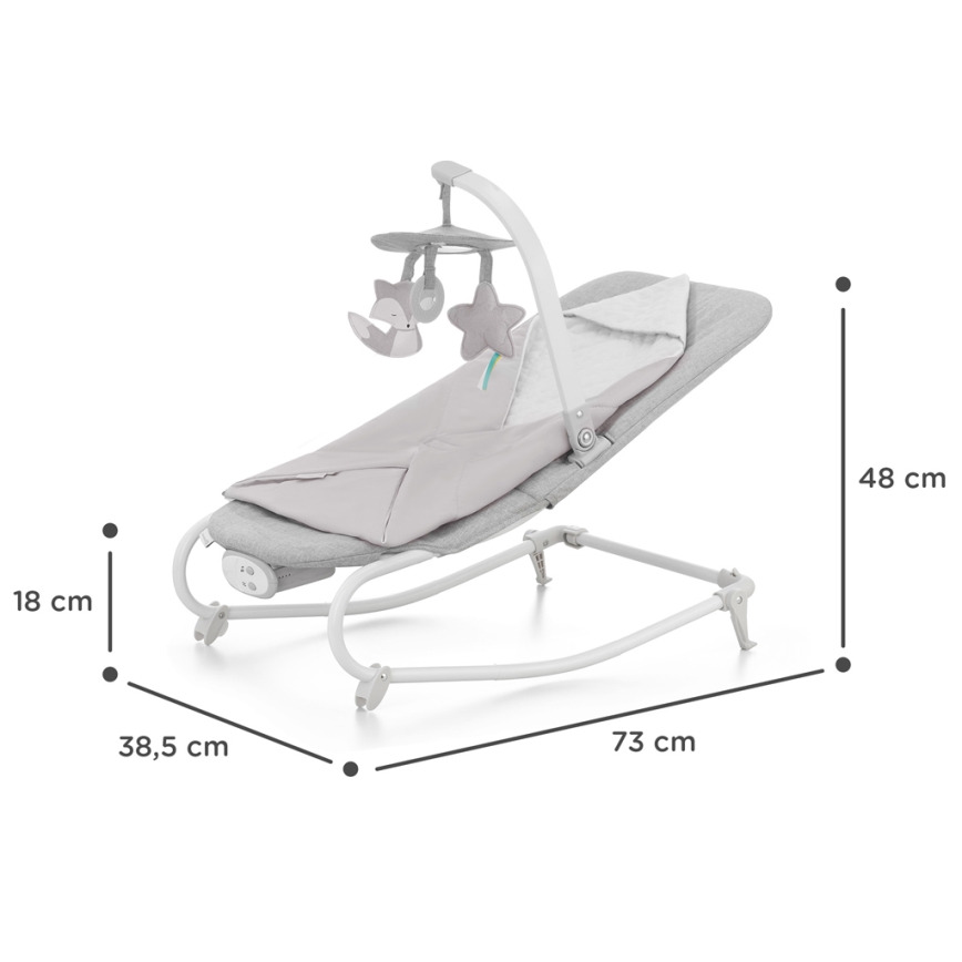 KINDERKRAFT - Vibreeriv lamamistool meloodiaga FELIO 2 hall