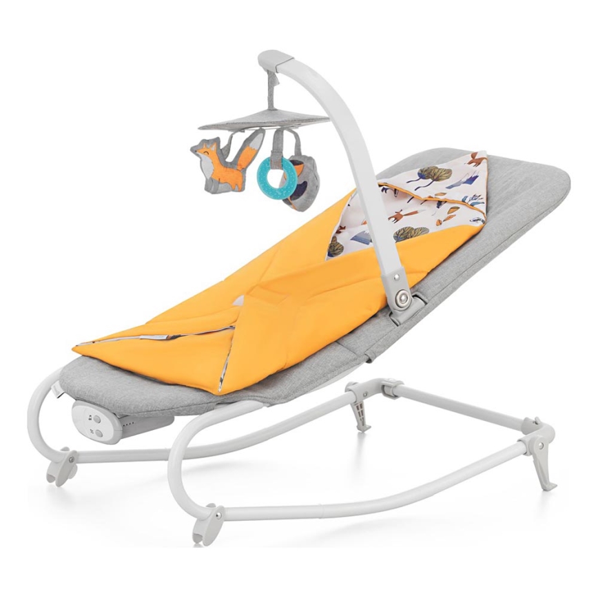 KINDERKRAFT - Vibreeriv lamamistool meloodiaga FELIO 2 kollane