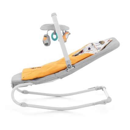 KINDERKRAFT - Vibreeriv lamamistool meloodiaga FELIO 2 kollane