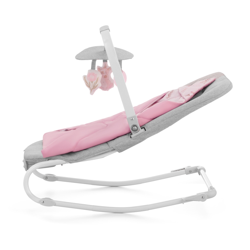 KINDERKRAFT - Vibreeriv lamamistool meloodiaga FELIO 2 roosa