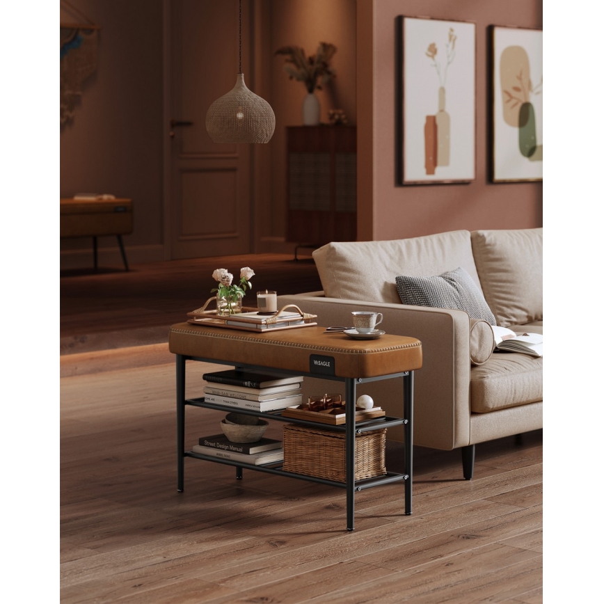 Kingakapp ANDOR pruun/must