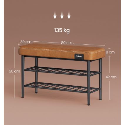 Kingakapp ANDOR pruun/must