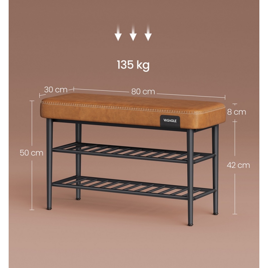 Kingakapp ANDOR pruun/must