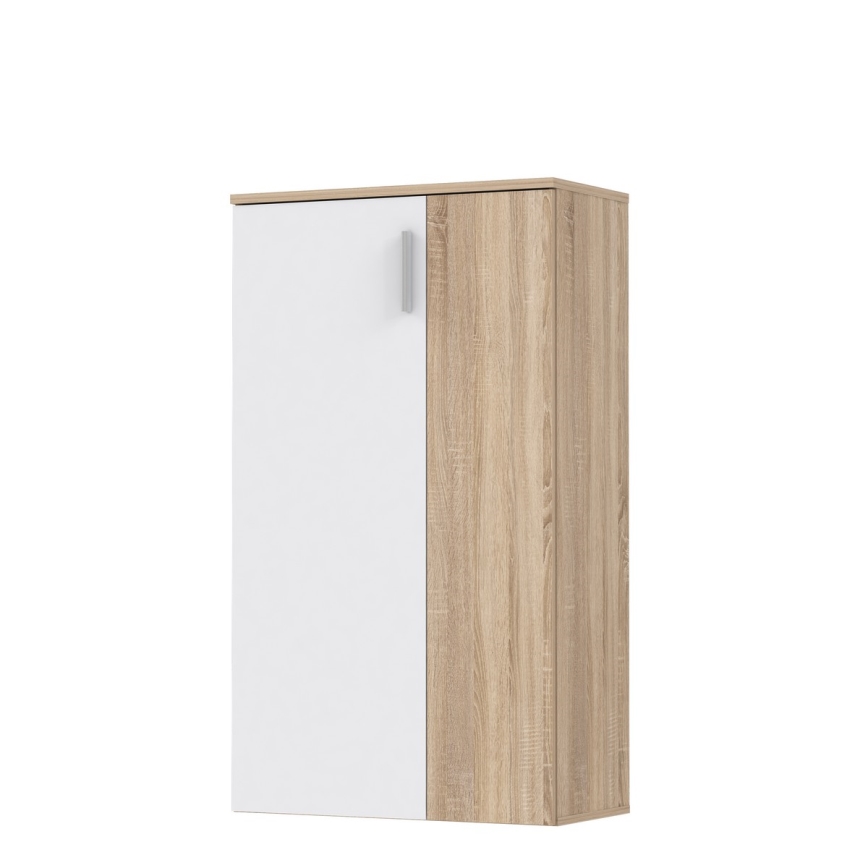 Kingakapp ETON sonoma tamm/valge