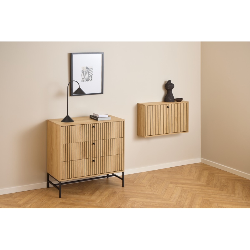Kingakapp OLIVIA 72x43x17 cm tamm