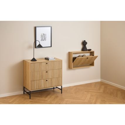 Kingakapp OLIVIA 72x43x17 cm tamm