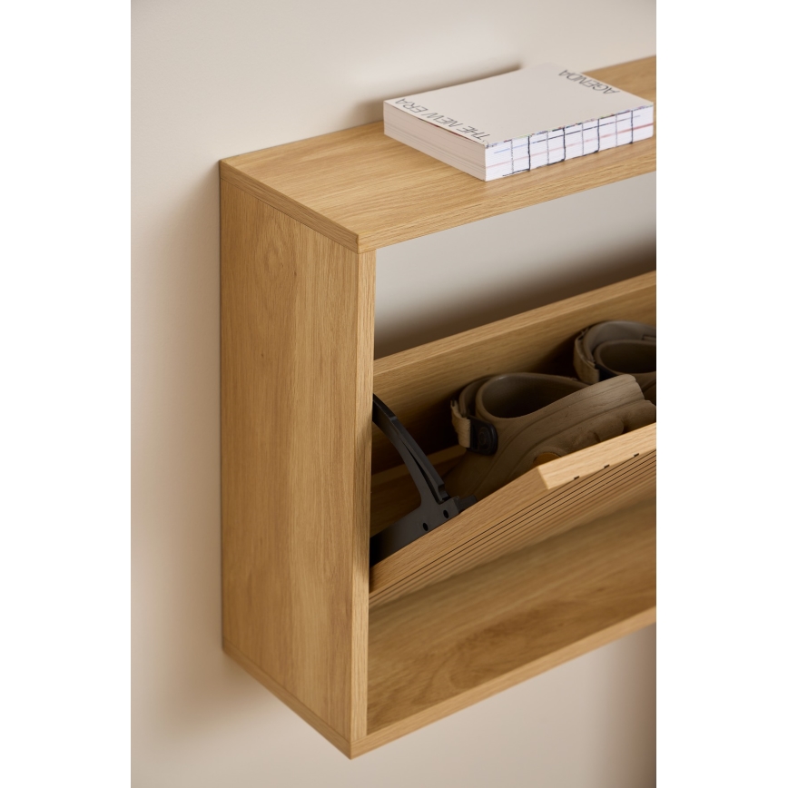 Kingakapp OLIVIA 72x43x17 cm tamm
