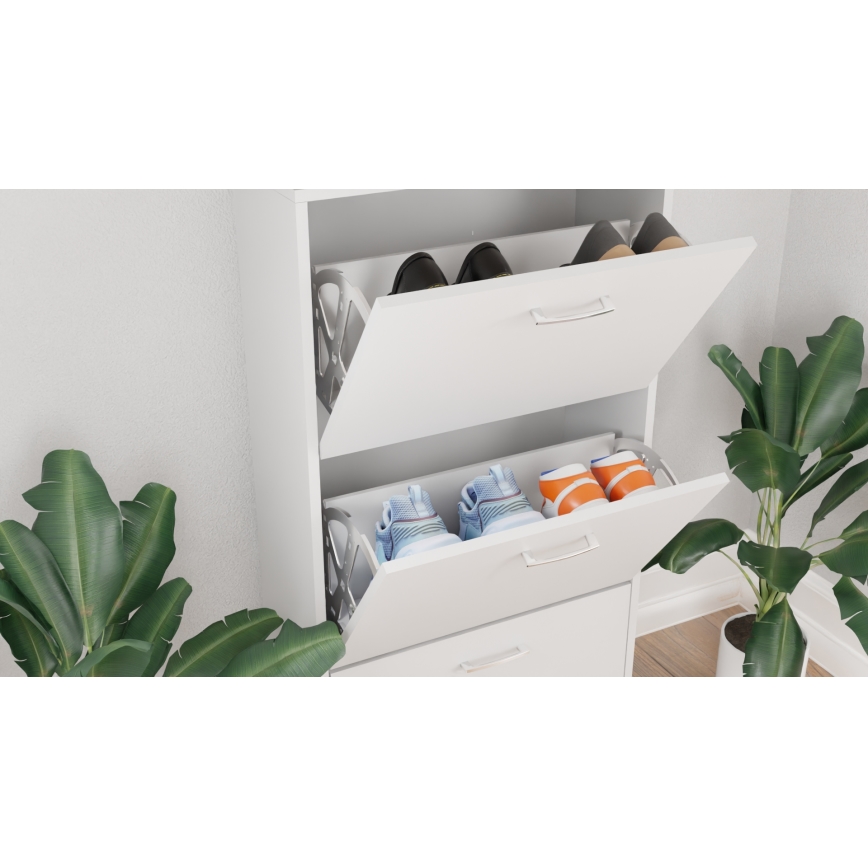 Kingakapp PIGO 60x109x25 cm valge