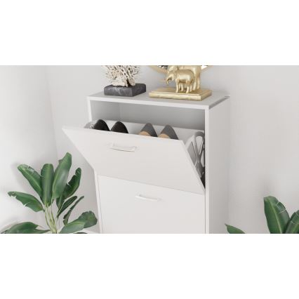 Kingakapp PIGO 60x109x25 cm valge