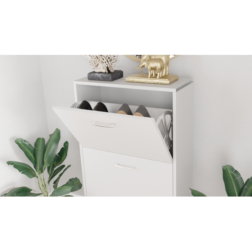Kingakapp PIGO 60x109x25 cm valge