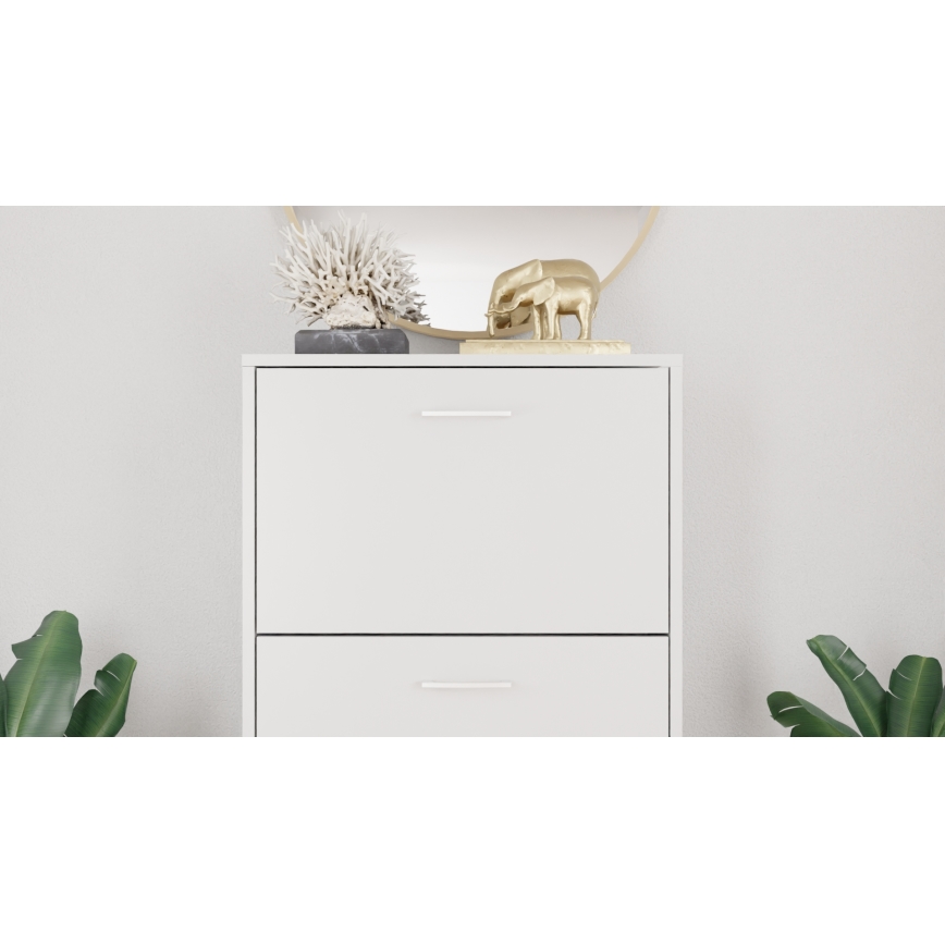 Kingakapp PIGO 60x109x25 cm valge