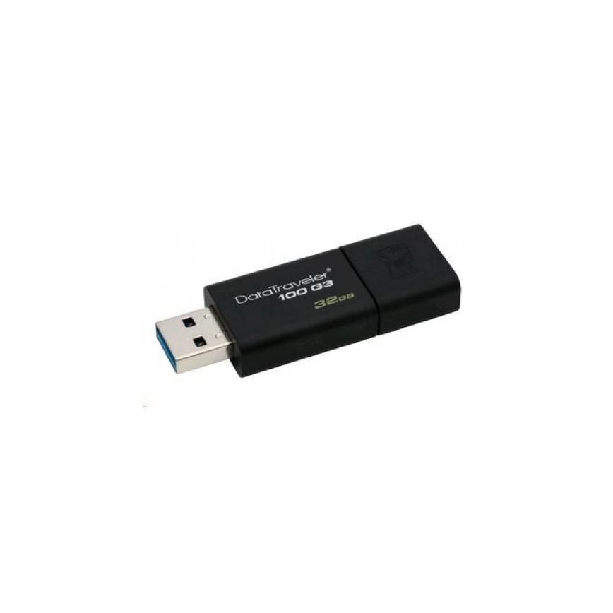Kingston - Mälupulk DATATRAVELER 100 G3 USB 3.0 32GB must