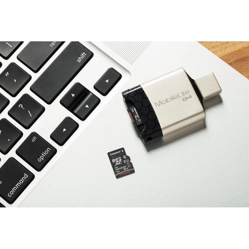 Kingston - MicroSDXC 128GB Canvas Select Plus U1 100MB/s + SD adapter