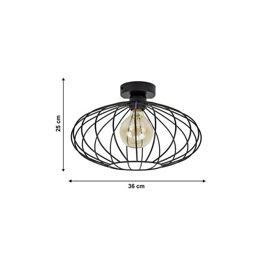 Kinnitatav lühter EARTH L 1xE27/60W/230V