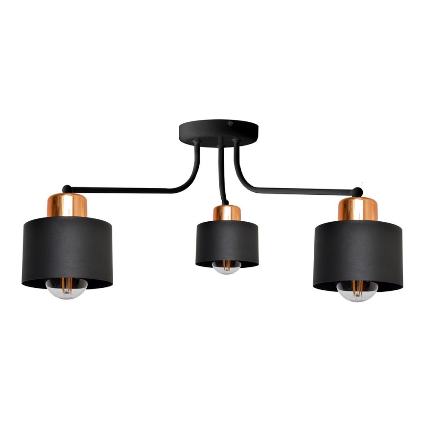 Kinnitatav lühter EDISON 3xE27/15W/230V