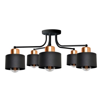 Kinnitatav lühter EDISON 5xE27/15W/230V