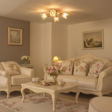 Kinnitatav lühter FIORINTINO 4xE14/40W/230V