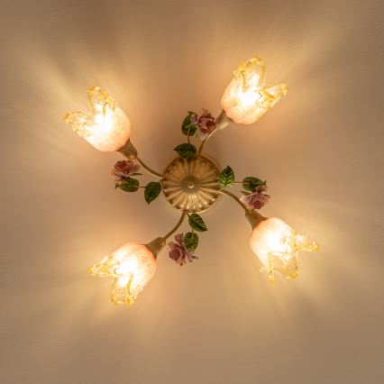 Kinnitatav lühter FIORINTINO 4xE14/40W/230V