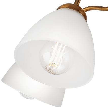 Kinnitatav lühter MIRANDA 5xE27/60W/230V kuldne