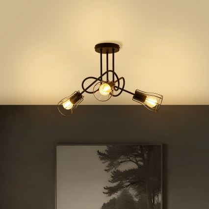 Kinnitatav lühter OXFORD 3xE27/15W/230V