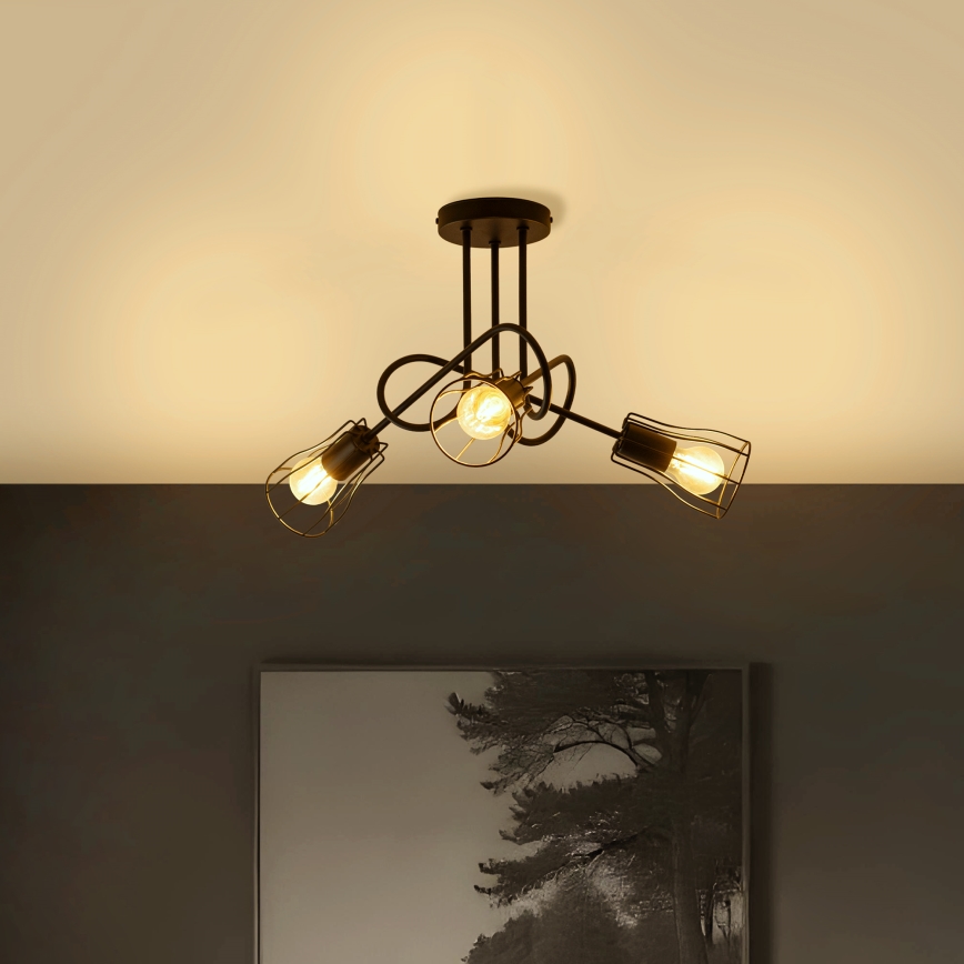 Kinnitatav lühter OXFORD 3xE27/15W/230V