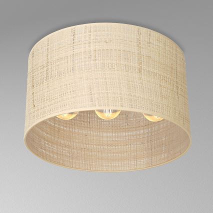 Kinnitatav lühter RATTAN 3xE27/60W/230V punutud