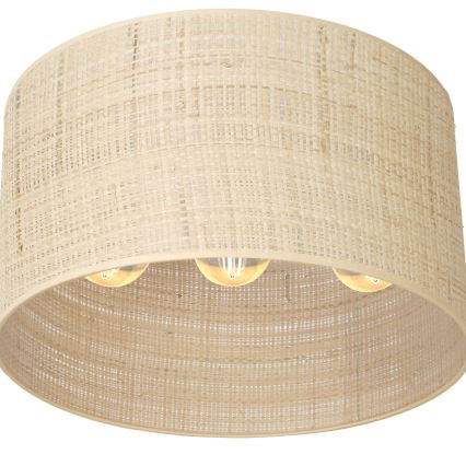 Kinnitatav lühter RATTAN 3xE27/60W/230V punutud