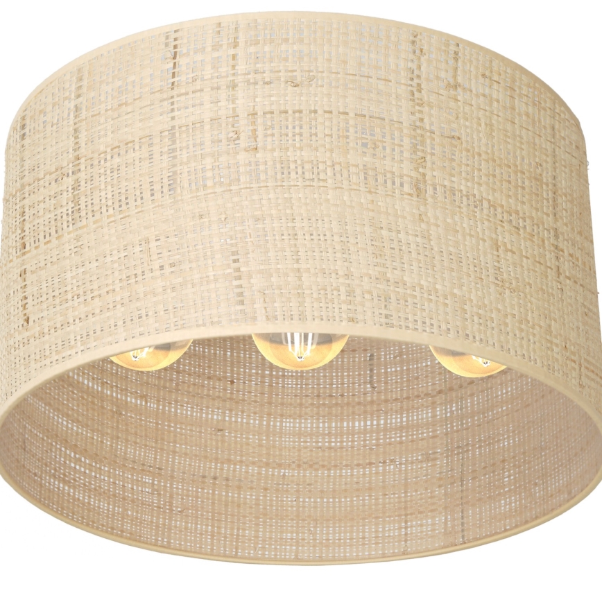 Kinnitatav lühter RATTAN 3xE27/60W/230V punutud