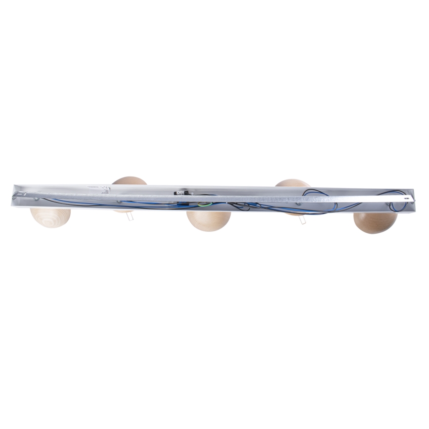Kinnitatav lühter SFERA WOOD 5xE14/40W/230V